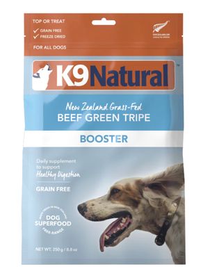 K9 Natural Beef Green Tripe Freeze-Dried Booster Dog Food 8.8oz