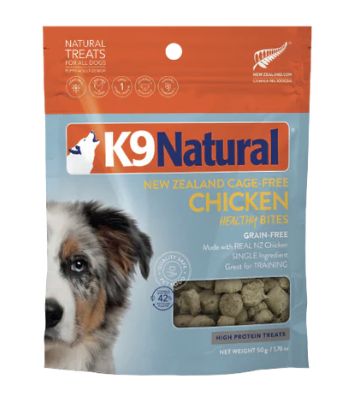 K9 Natural Chicken Healthy Bites Dog Treats 1.76oz