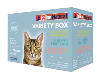 Feline Natural Variety Box Pouch Cat Food