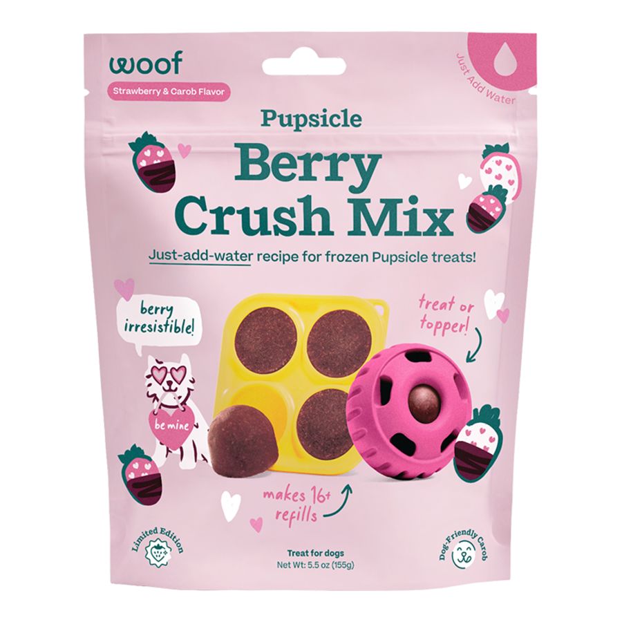Woof Pupsicle Berry Crush Treat Mix 5.5oz