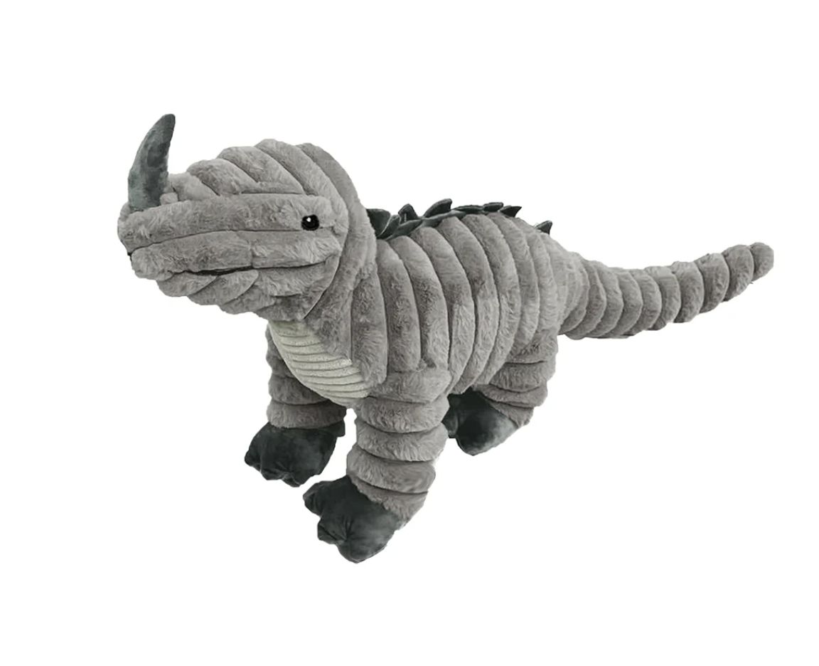PetLou 36" Rhino Iguana Plush Dog Toy