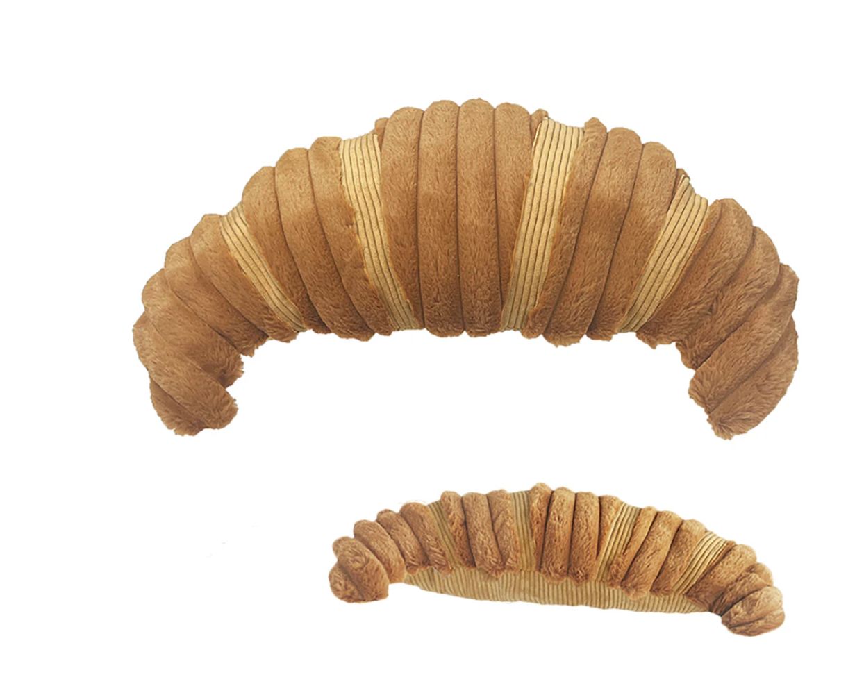 PetLou 27" Croissant Plush Dog Toy