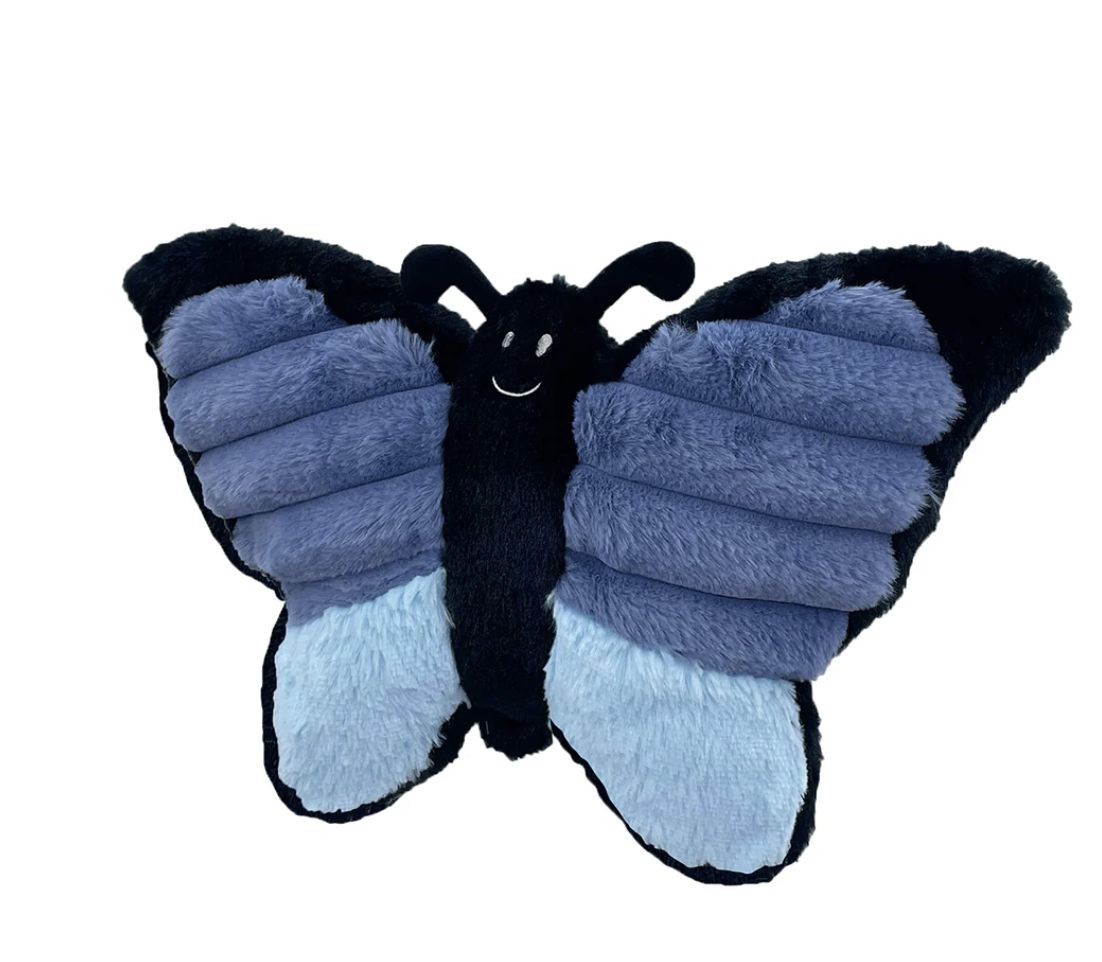 PetLou 16" Butterfly Plush Dog Toy