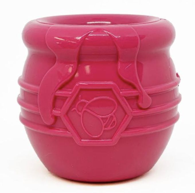 SodaPup PUP-X Honey Pot Treat Dispenser XL - Pink
