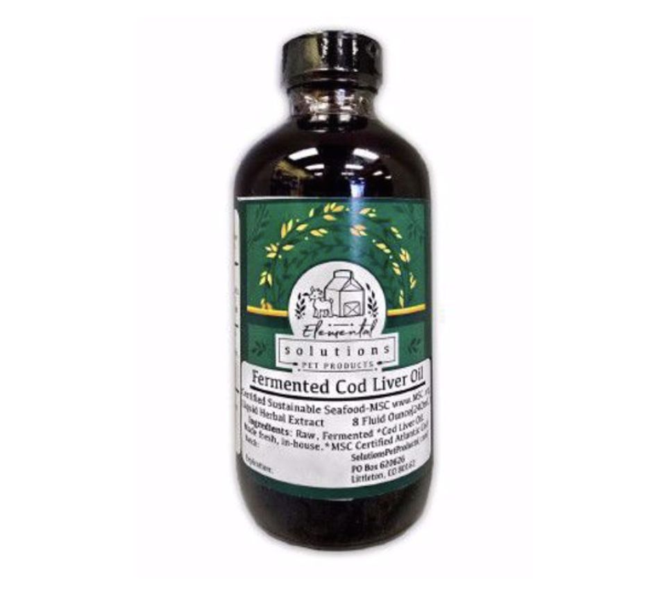 Solutions Cod Liver Oil Supplement for Dogs and Cats 8 oz