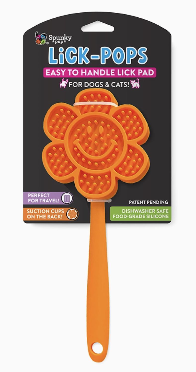 Spunky Pup Lick-Pops - Smiley Flower