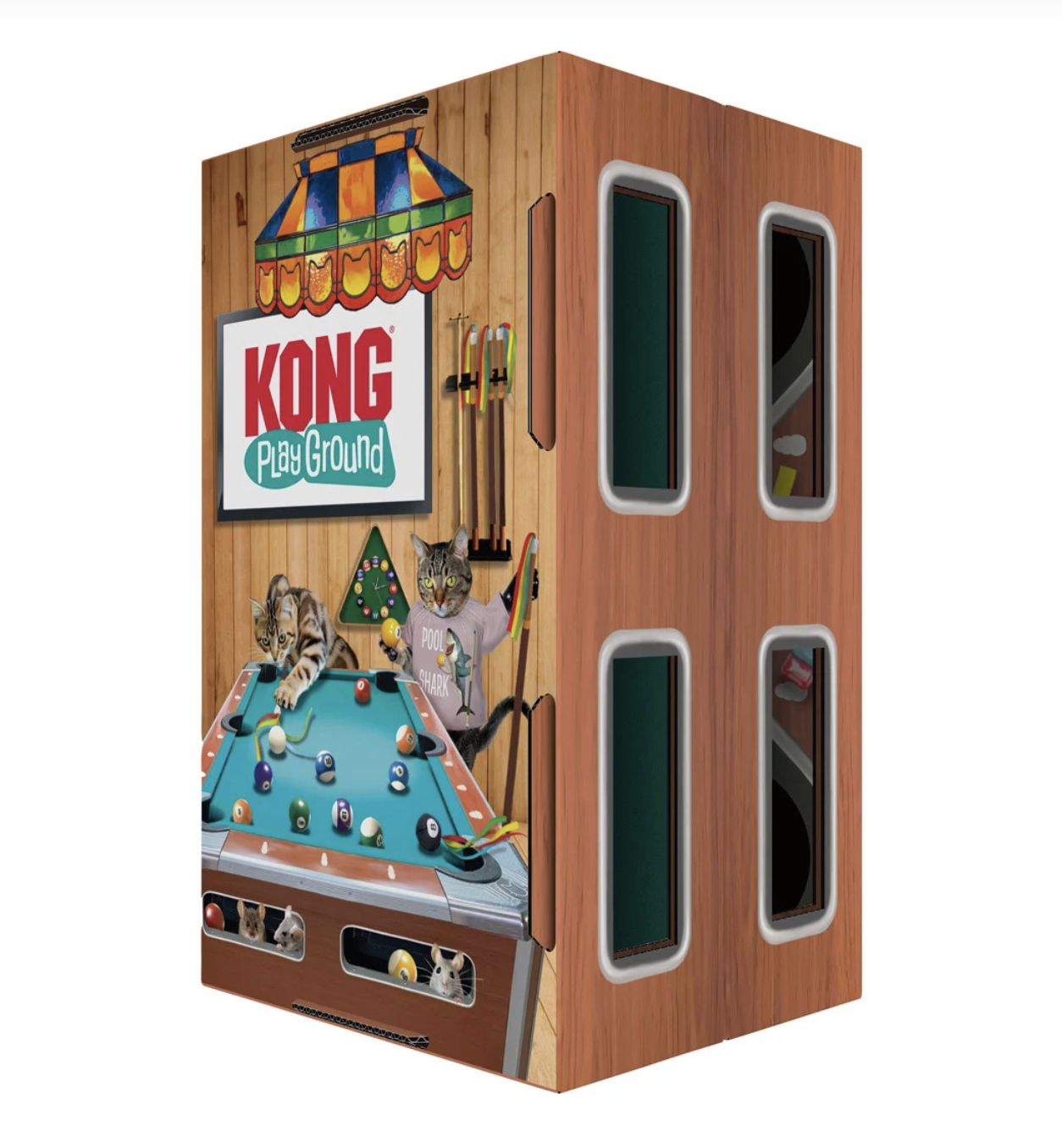 Kong Cat Playground Pool Table with Catnip