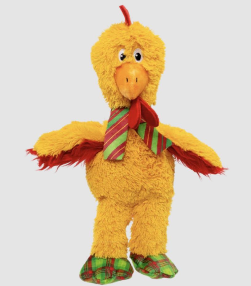 Kong Holiday Knots Chicken Dog Toy Small