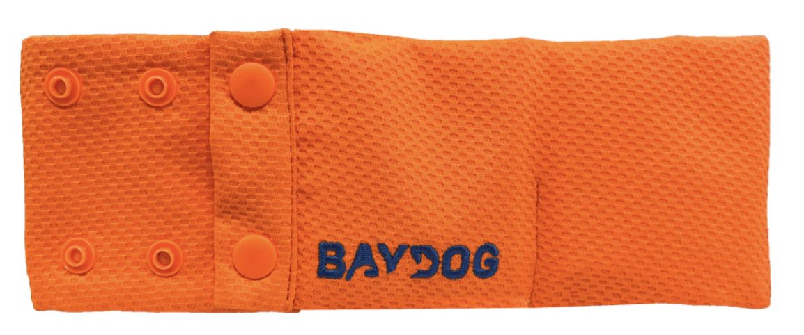 Baydog Blaze Orange Cooling Dog Collar - XLarge