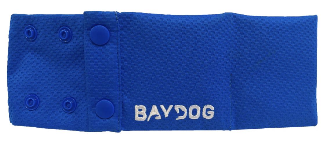 Baydog Blue Arctic Cooling Dog Collar - XXLarge
