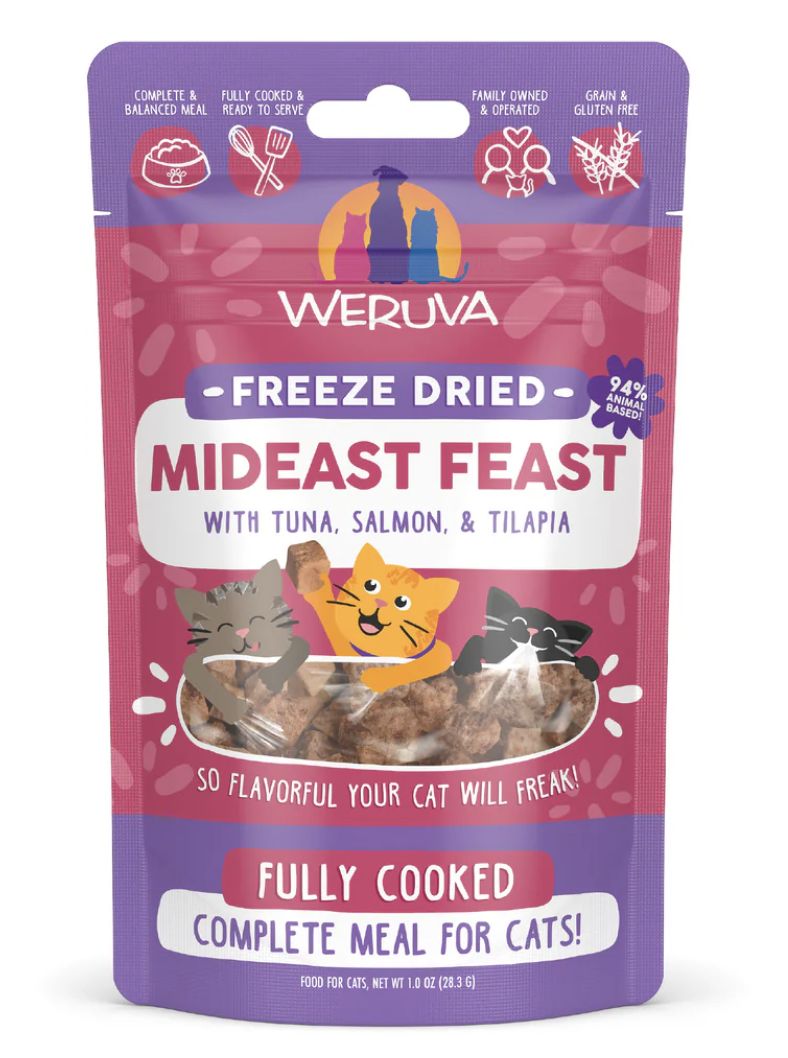 Weruva Midest Feast Freeze Dried Cat Food - 1oz