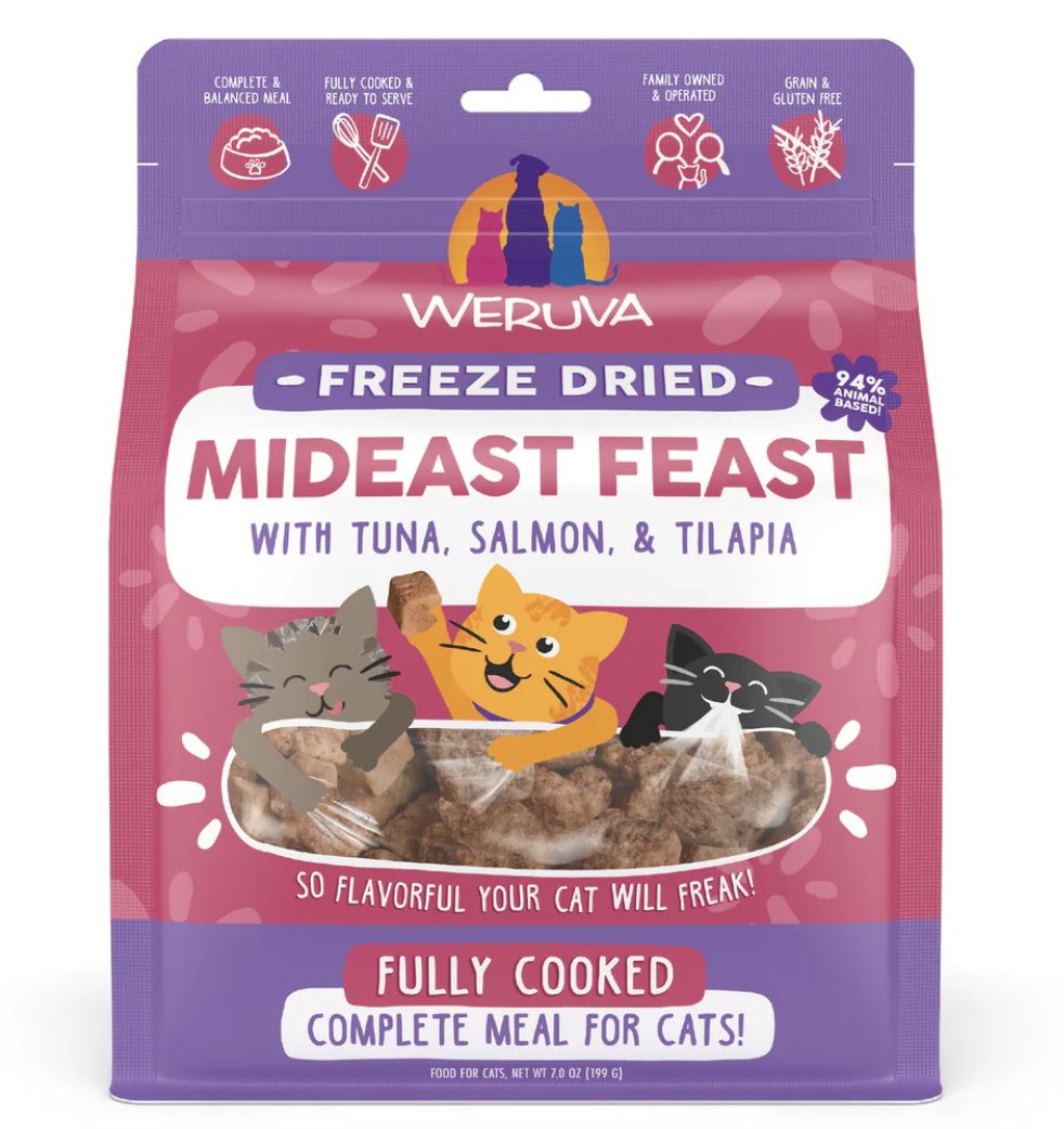 Weruva Midest Feast Freeze Dried Cat Food - 7oz