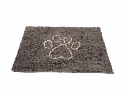 Dirty Dog Doormat Misty Grey Large (35" x 26")