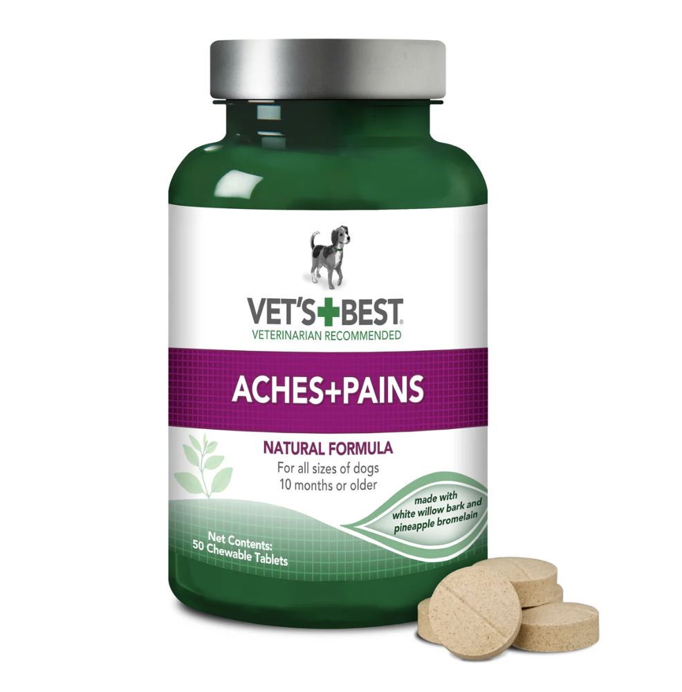 Vet's Best Aches and Pains Chewable Tablets for Dogs- 50ct