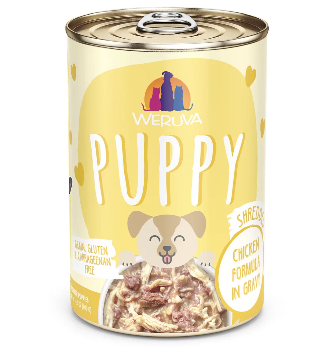 Weruva Puppy Canned Chicken Formula in Gravy 14oz