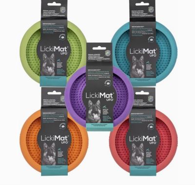 LickiMat UFO Enrichment Bowl- Purple