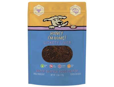 Honey I'm Home Meal Topper-  Lickety Liver 4.23oz
