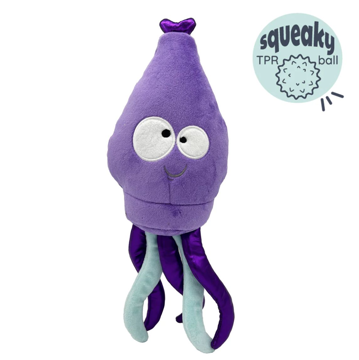 Huxley &amp; Kent Slappies Squiggly Squid Dog Toy