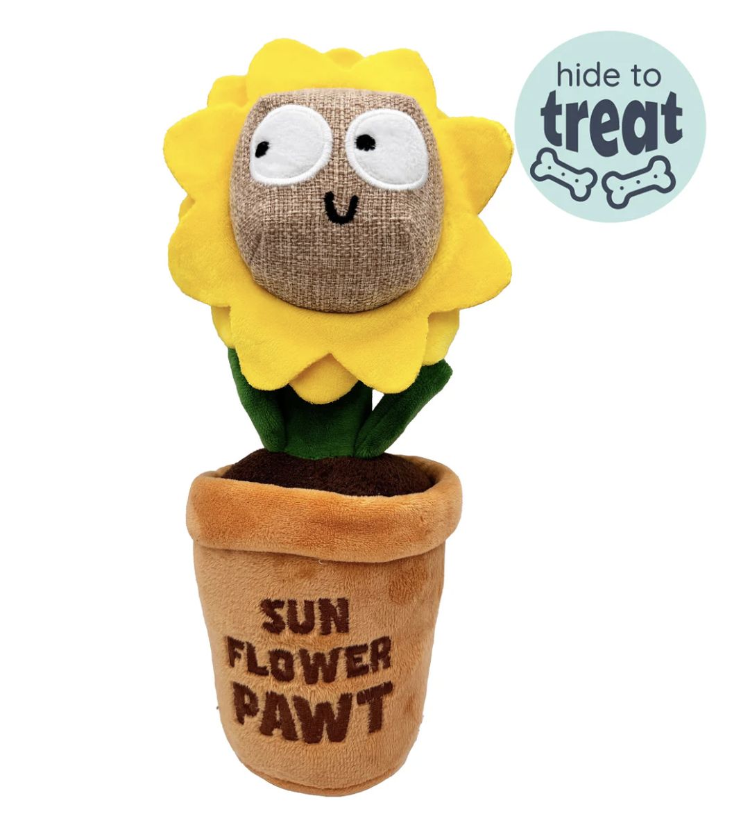 Huxley &amp; Kent Seek 'n Treat Sunflower Dog Toy