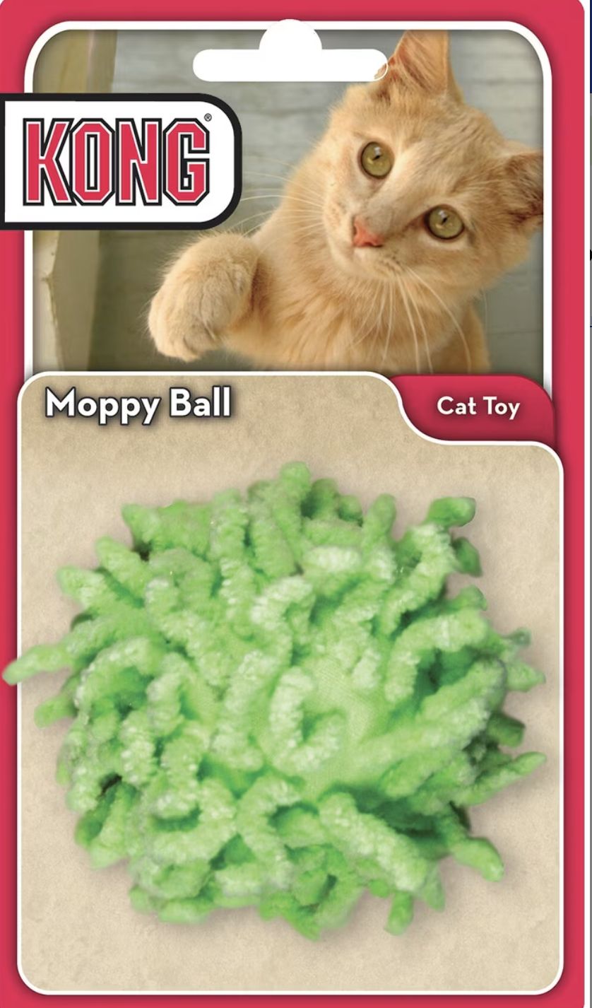 KONG Moppy Ball Cat Toy