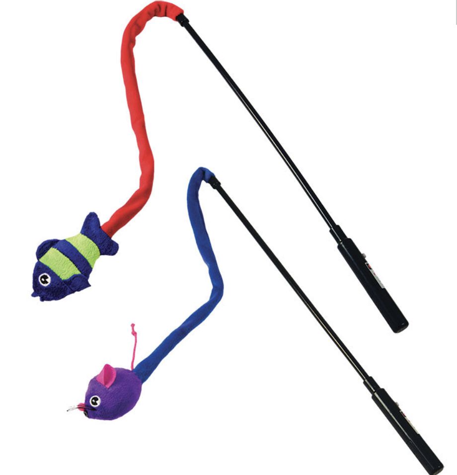 KONG Laser Teasers Fish Cat Toy