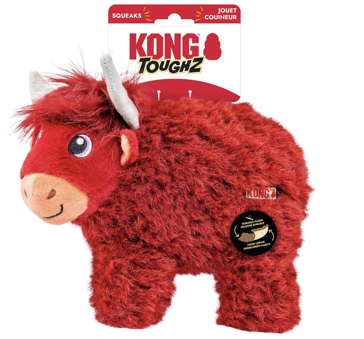 KONG Toughz Durable Plush Dog Toy