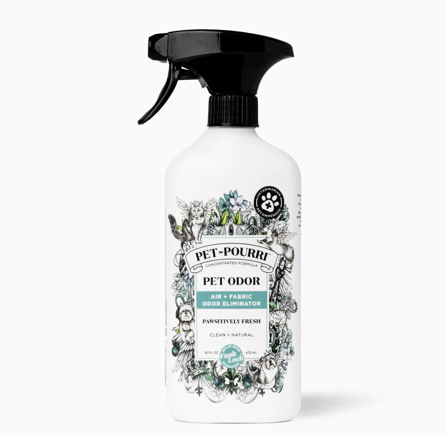 Pet Pourri Canine Pawsitively Fresh Odor Eliminator Spray 16oz