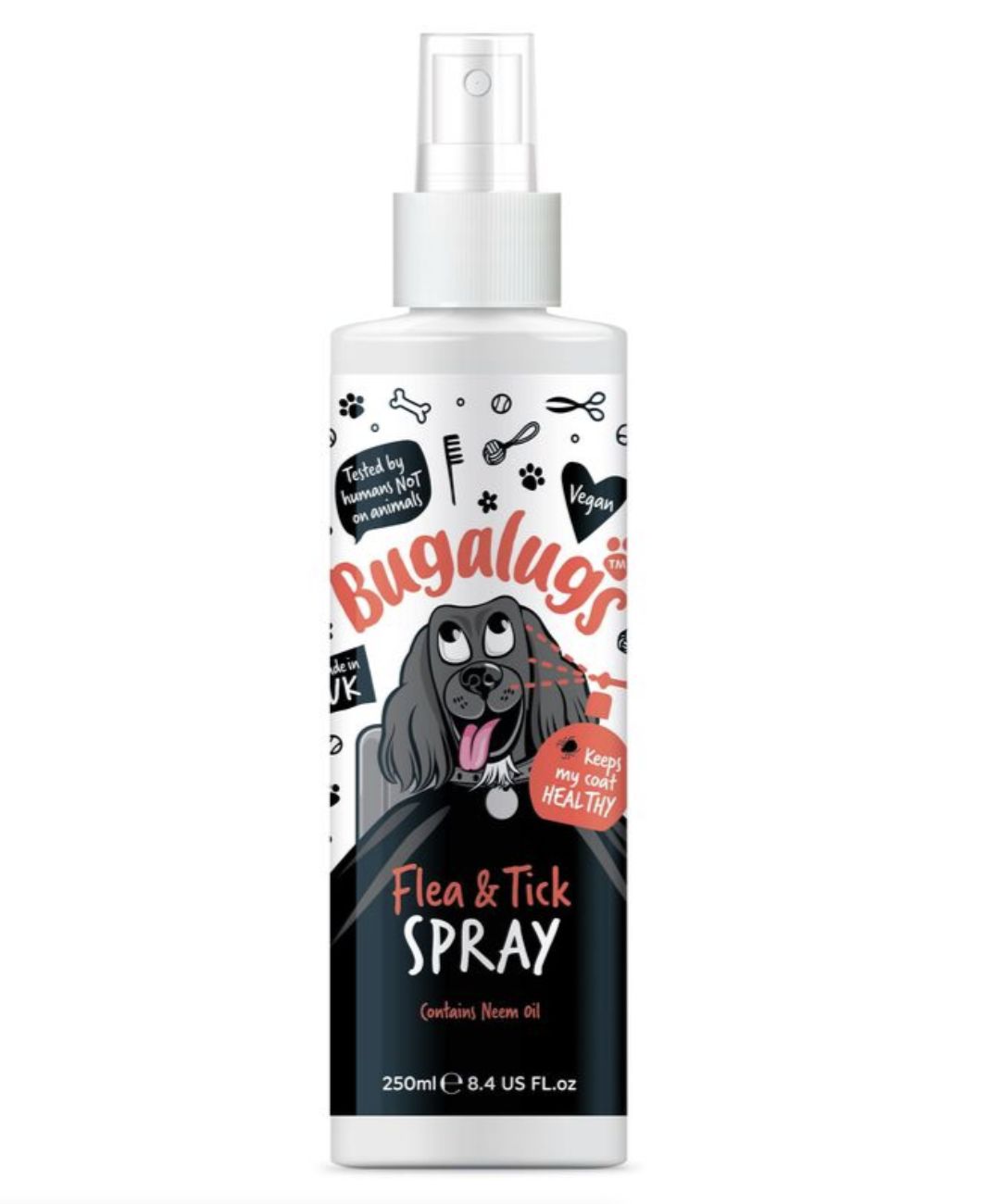 Bugalugs Flea&amp;Tick Spray For Dogs