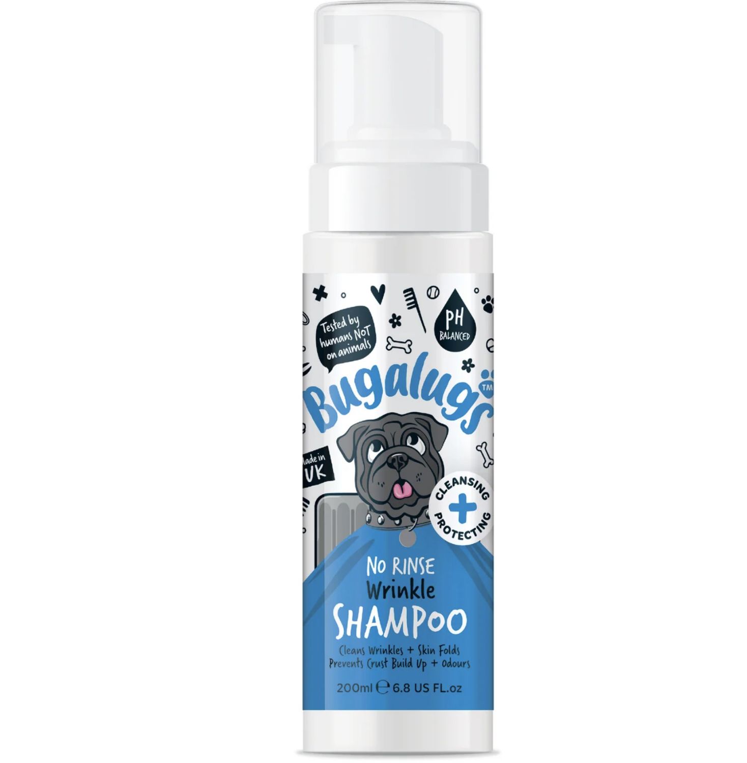 Bugalugs Wrinkle Range No Rinse Shampoo