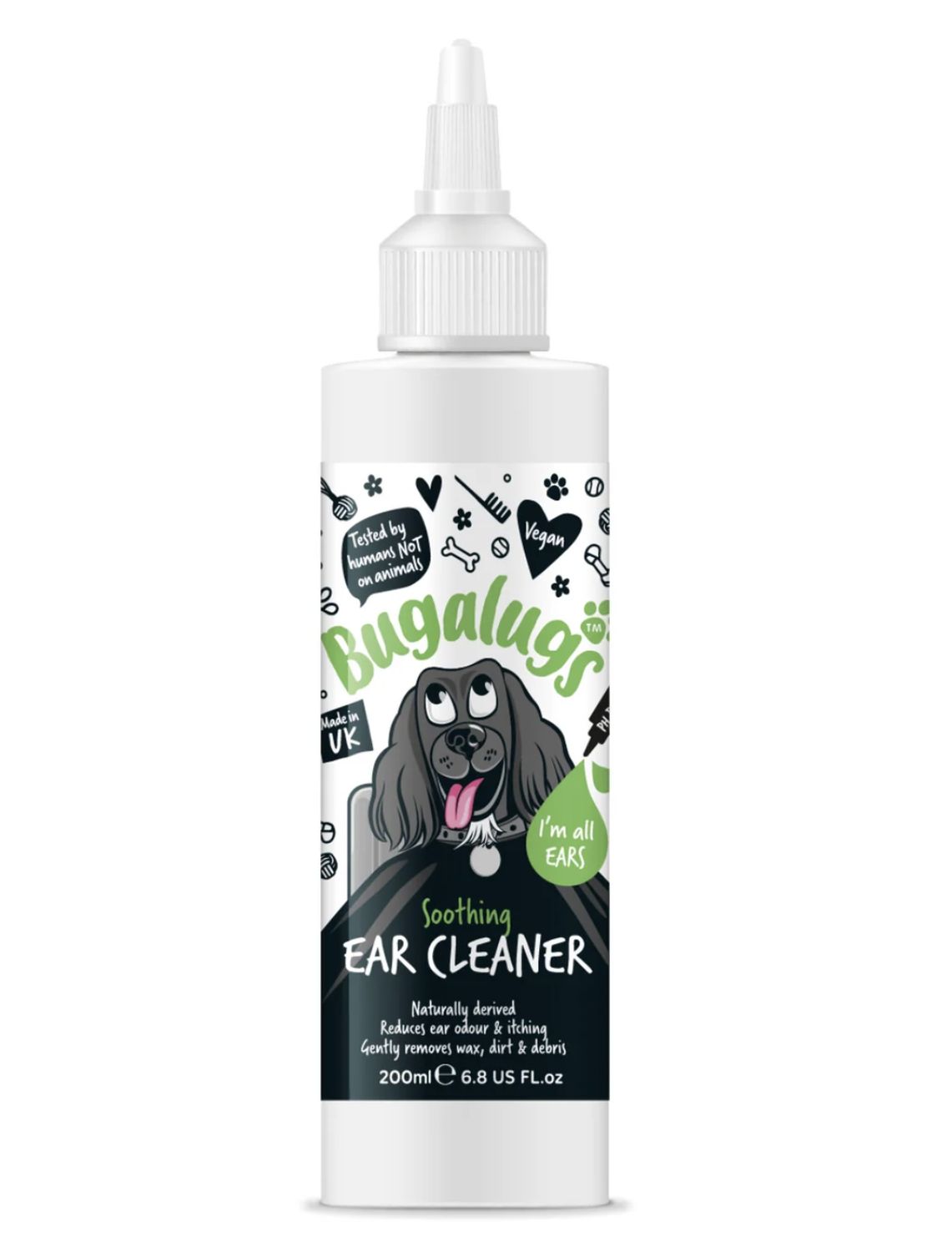 Bugalugs Dog &amp; Cat Ear Cleaner Solution