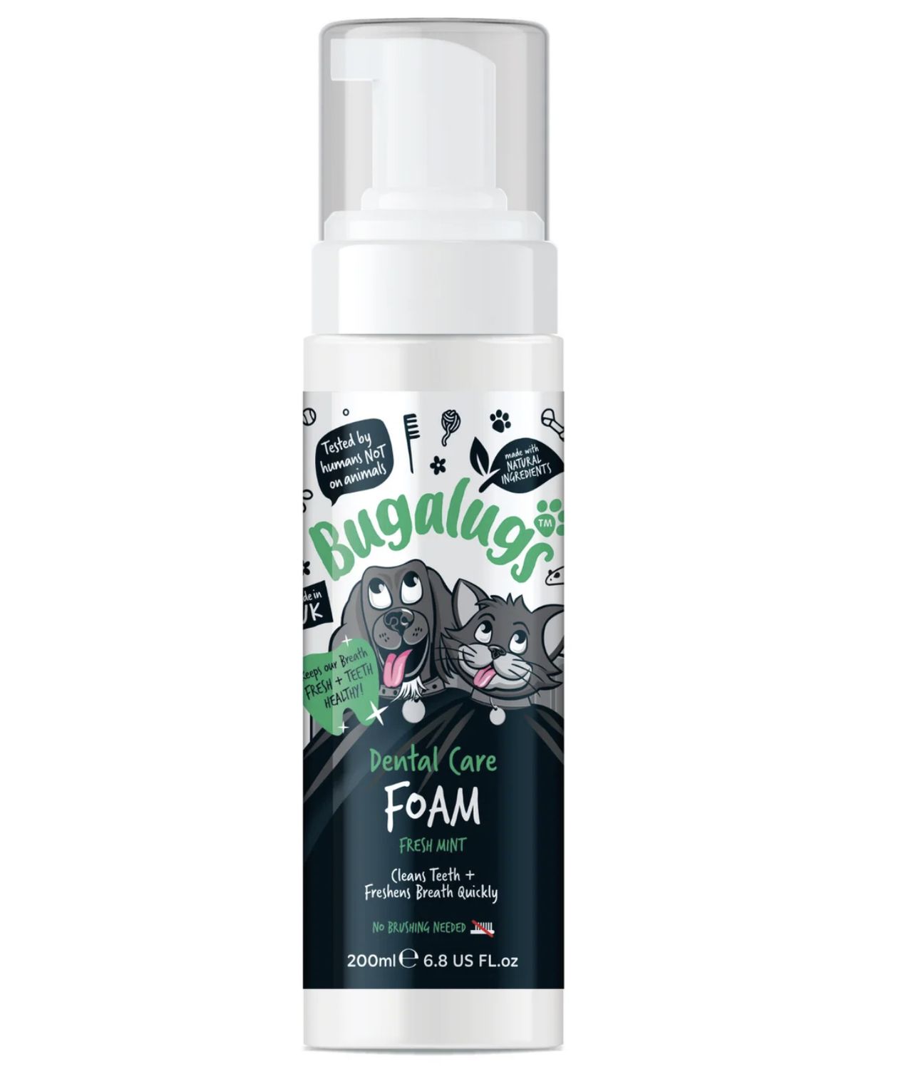 Bugalugs Dental Foam Dogs &amp; Cats