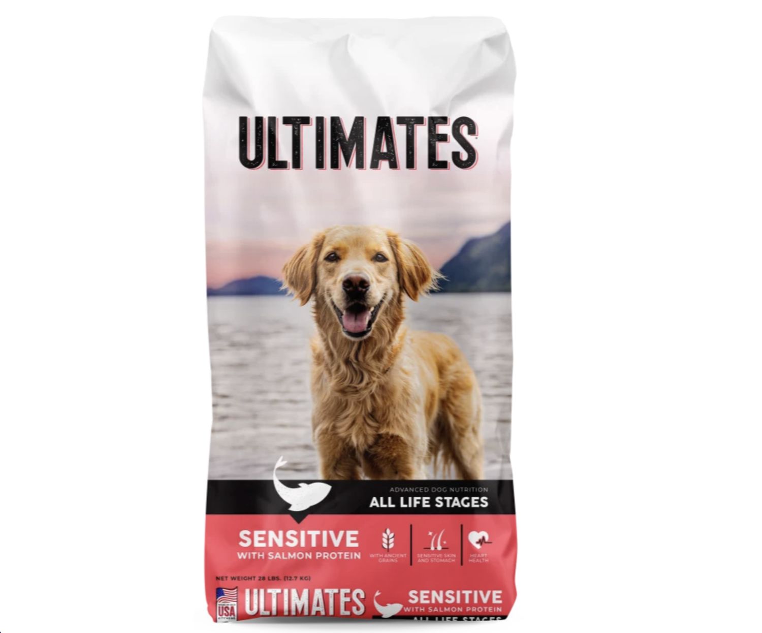 Ultimates Sensitive Skin and Stomach Salmon Formula Dog Food 5lb