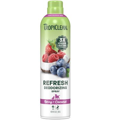 TropiClean Berry&amp;Coconut Deodorizing Spray For Pets