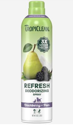 TropiClean Blackberry Pear Deodorizing Spray For Pets
