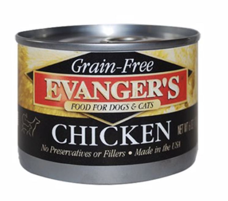 Evangers Compliments Chicken Canned Topper for Dogs and Cats 6oz
