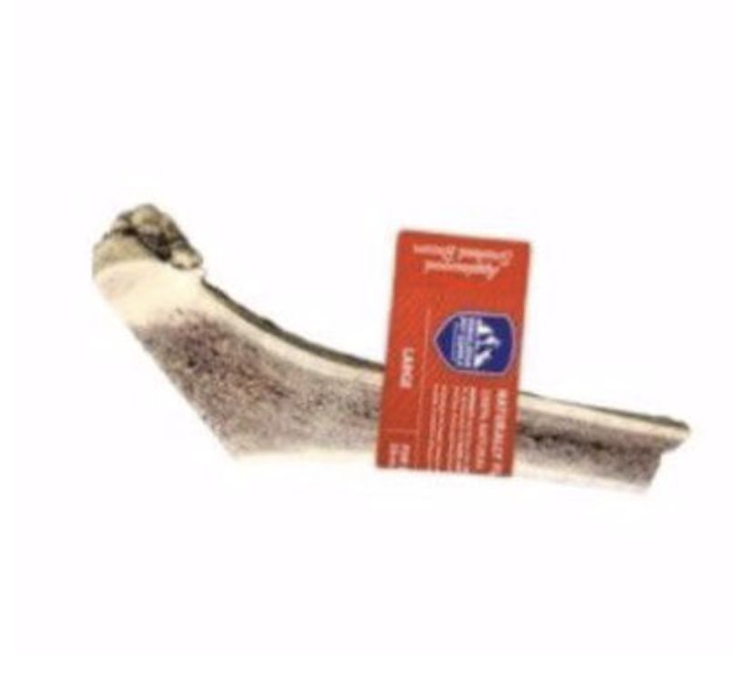 Himalayan Applewood Smoked Bacon Infused Red Tail Deer Split Antler Dog Chew- Large