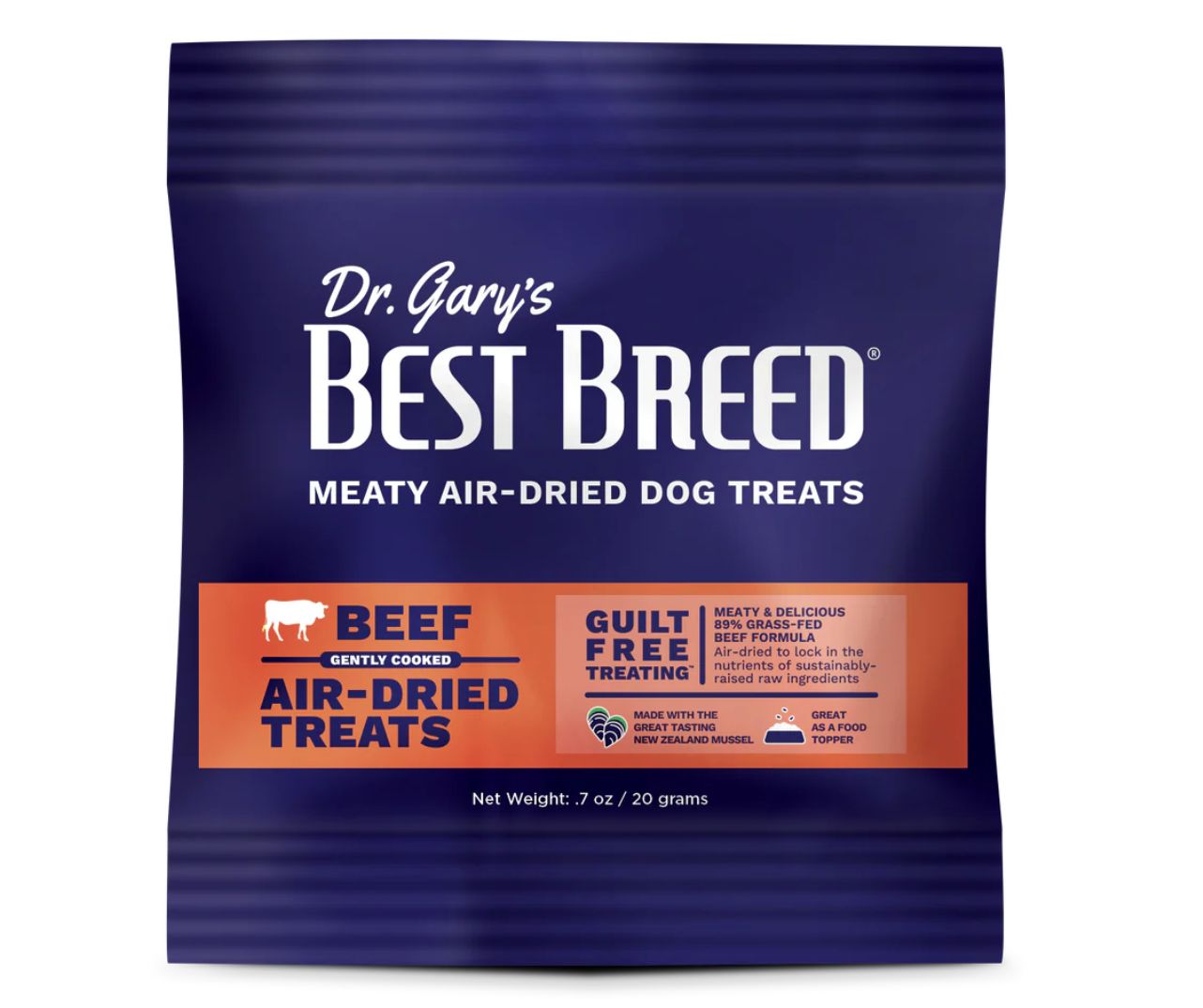 Best Breed Beef Air Dried Treat or Topper  - Sample