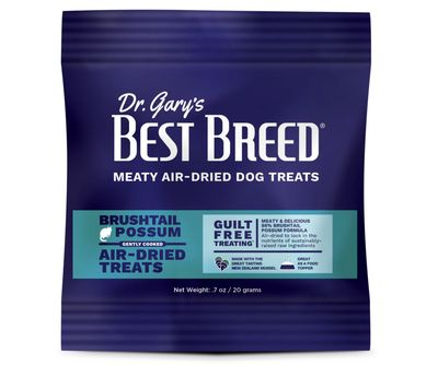 Best Breed Brushtail Possum Air Dried Treat or Topper  - Sample