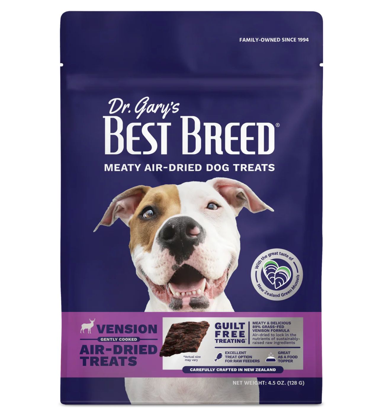 Best Breed Venison Air Dried Treat or Topper - 4.5oz