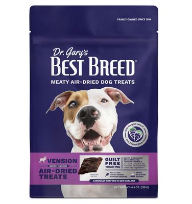 Best Breed Venison Air Dried Treat or Topper - 4.5oz