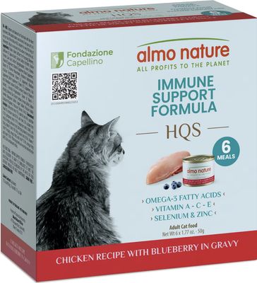 Almo Immune Support Chicken W Goji Cat Cans 6C