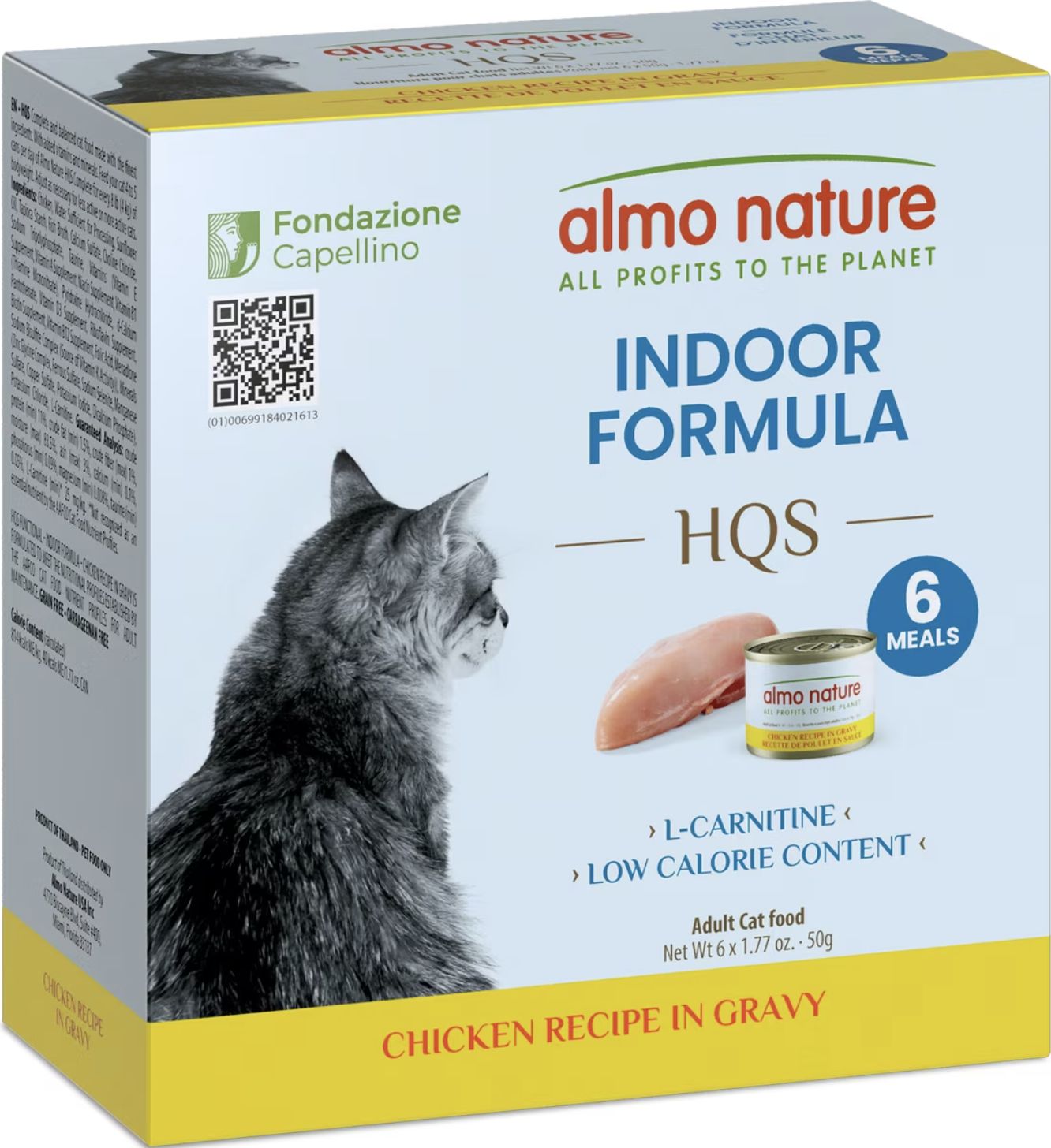 Almo Indoor Chicken Cat Cans 6C