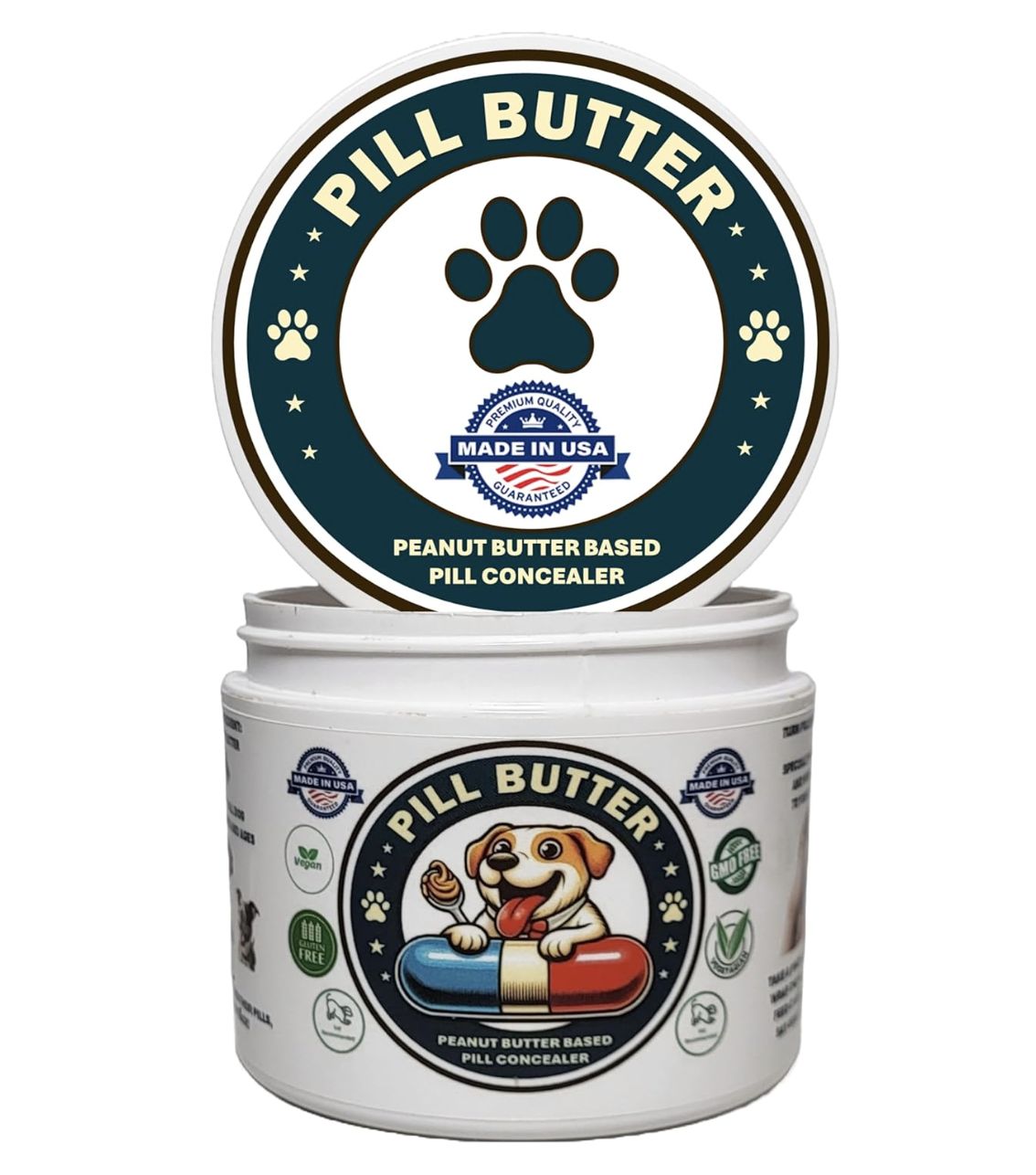 Pill Butter Peanut Butter Pill Wrap for Dogs 4.2oz