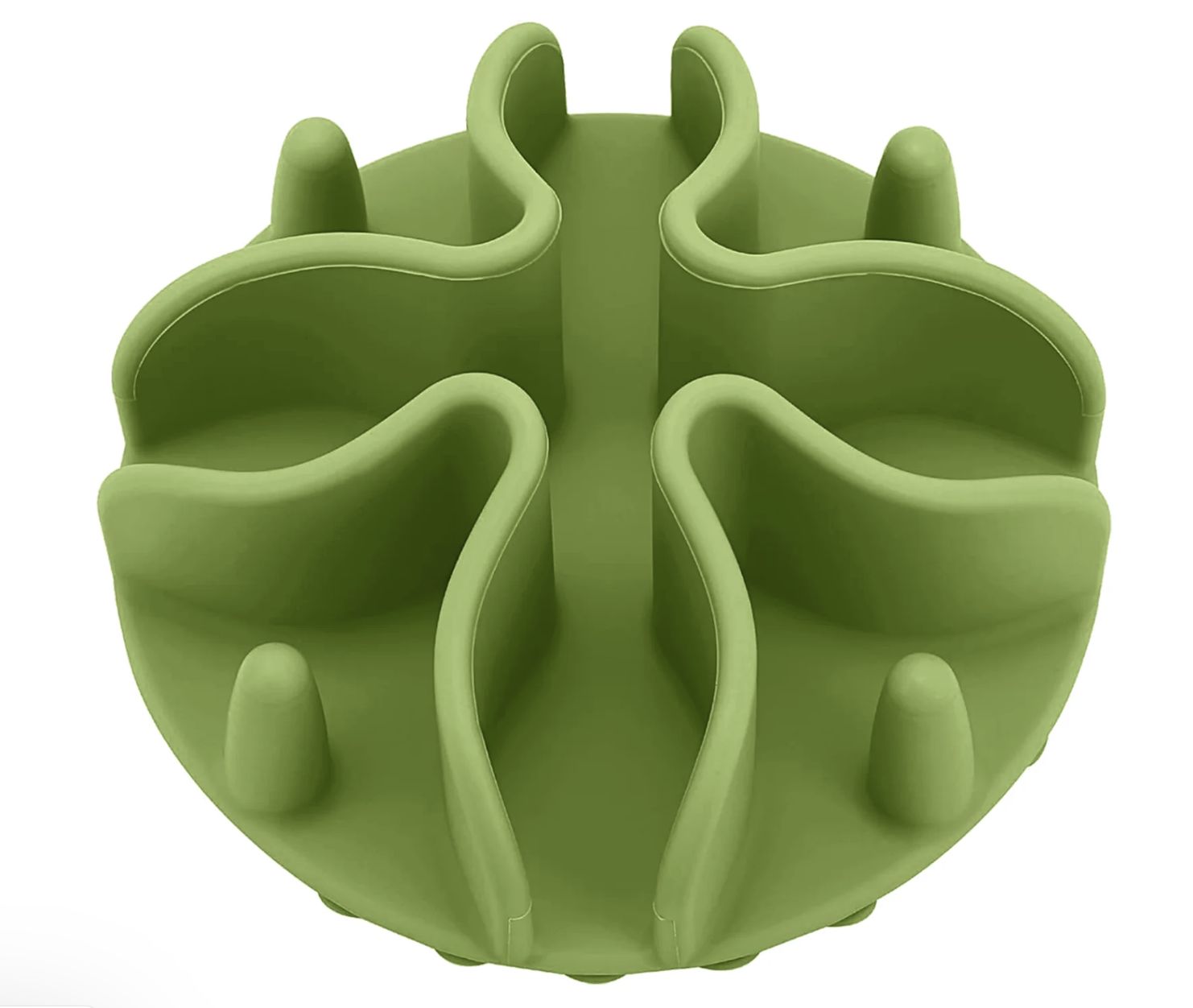 Palz&amp;Co Green Slow Feeder Bowl Insert- Large