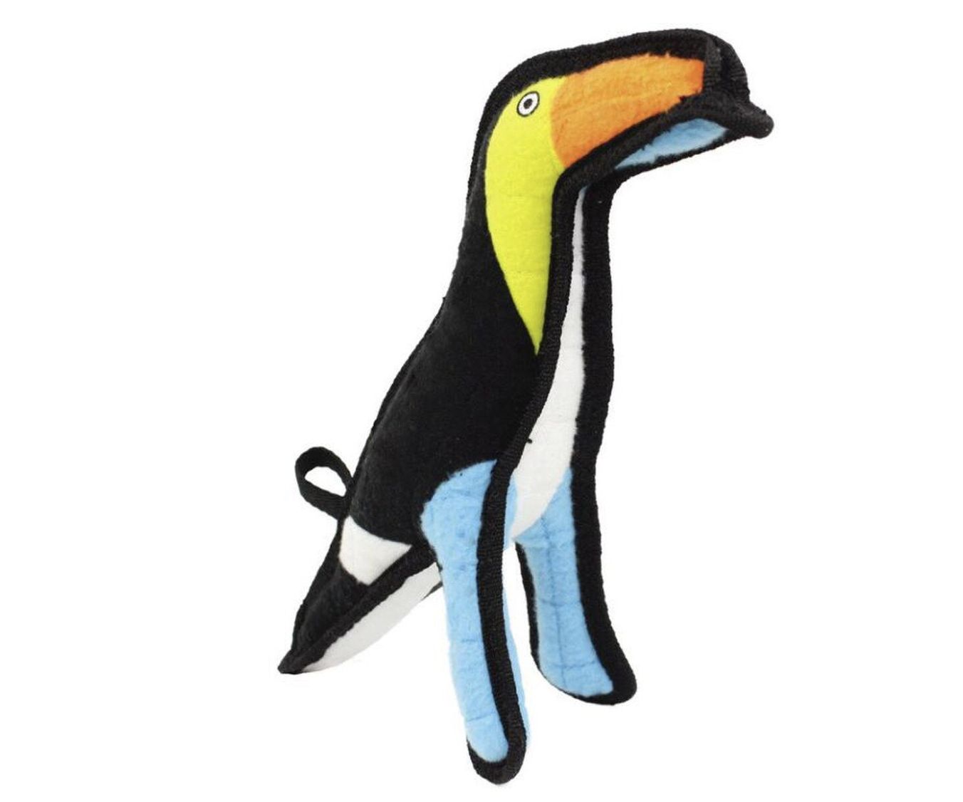 Tuffy Jr Zoo Durable Toucan Dog Toy