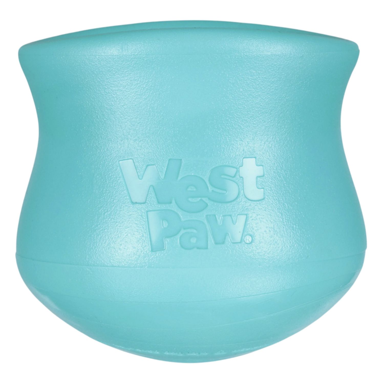 West Paw Teal Toppl Interactive Slow Feeder Puzzle - L