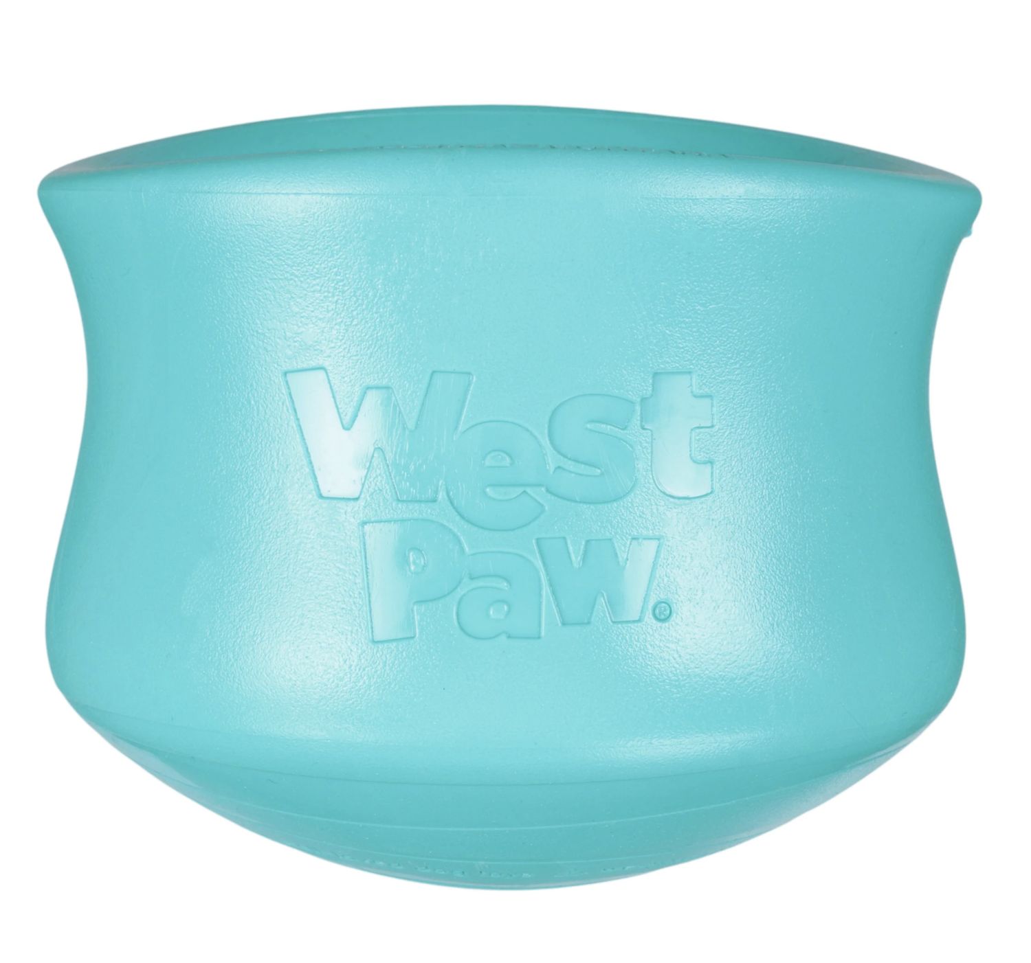 West Paw Teal Toppl Interactive Slow Feeder Puzzle - XL”