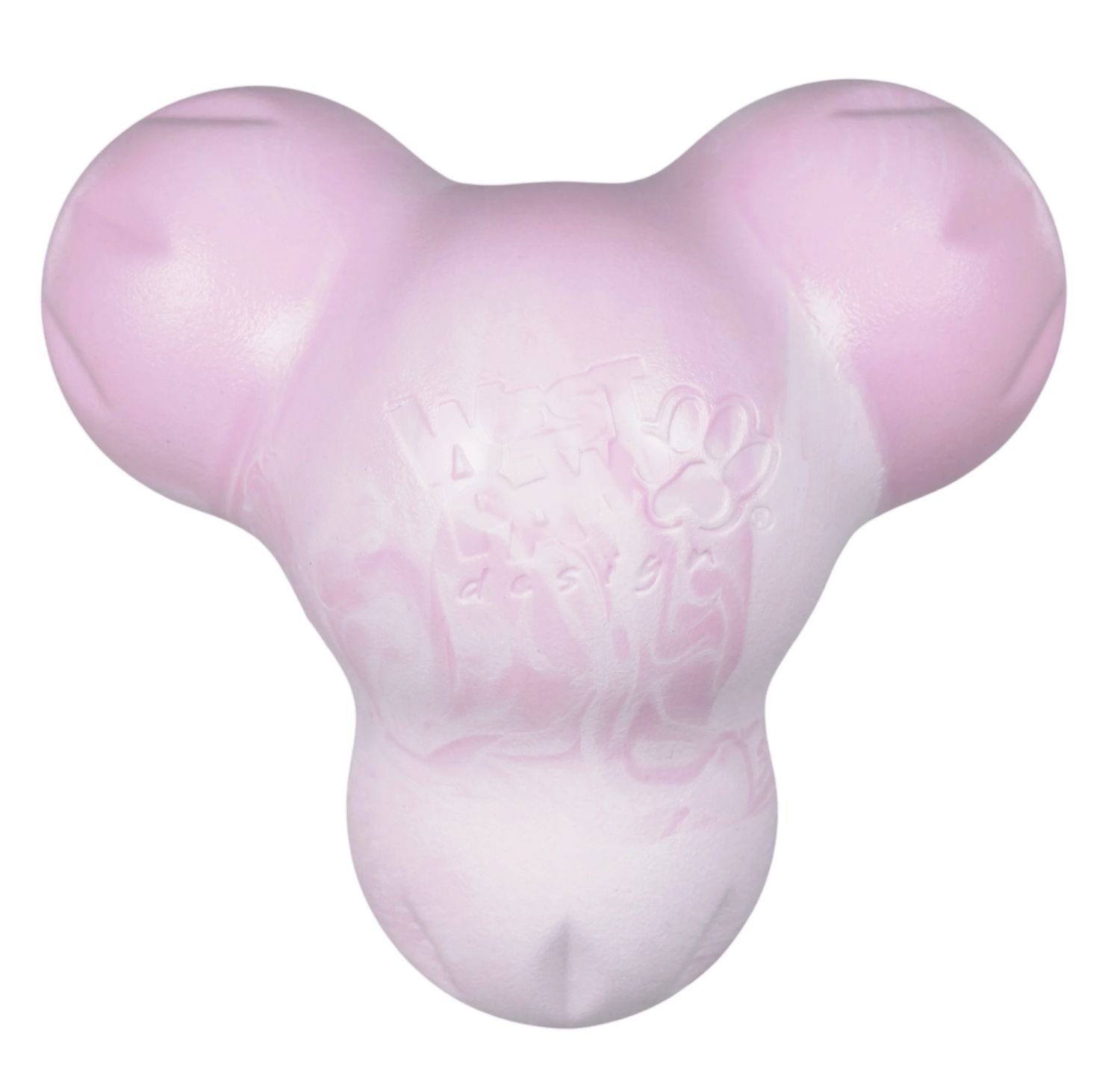 West Paw Bubblegum Swirl Tux Treat Dispenser - L