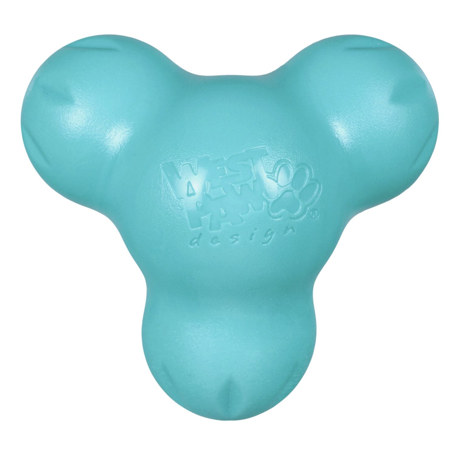 West Paw Teal Tux Treat Dispenser - L