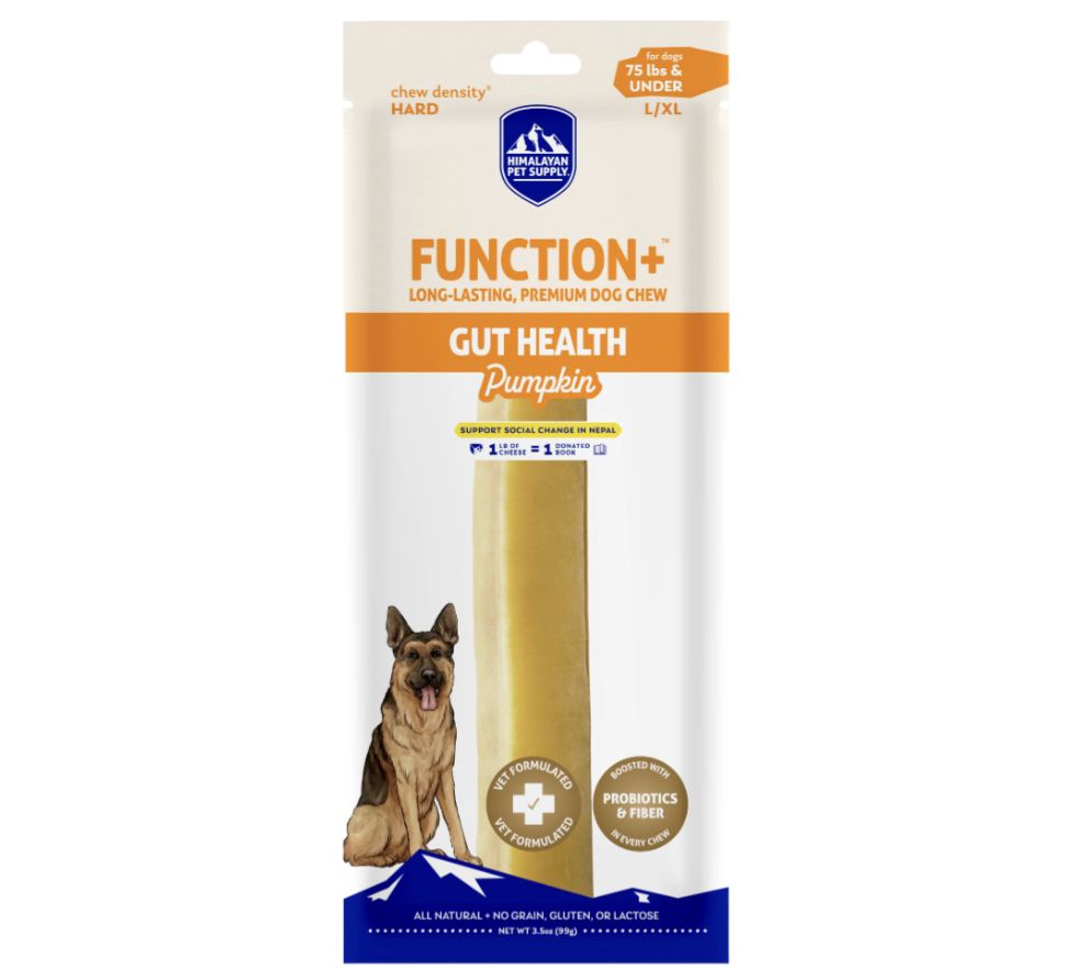Himalayan Gut Health Function+ Pumpkin Chew for Dogs Large/XL